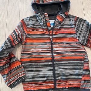 Columbia Multicolor Striped Hooded Jacket